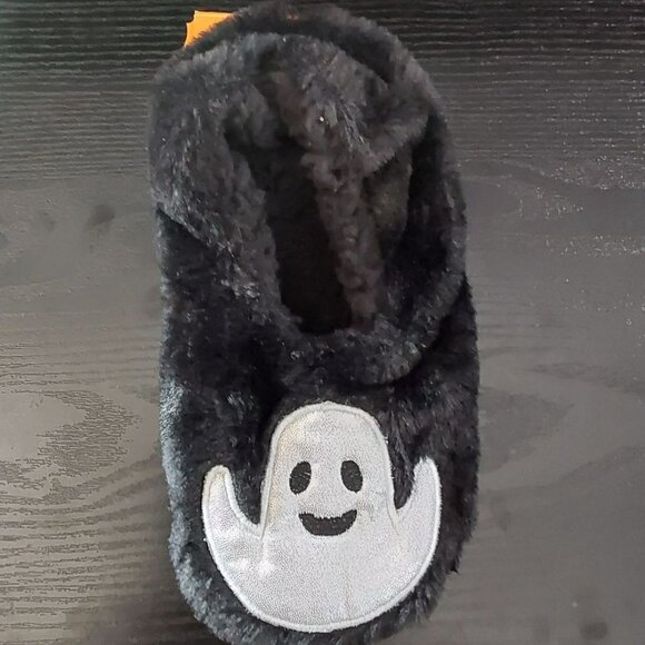 Set of 2 Faux Fur Pull-on Slipper Socks | Hyde & EEK! | S/M (5/7) - Picture 4 of 10
